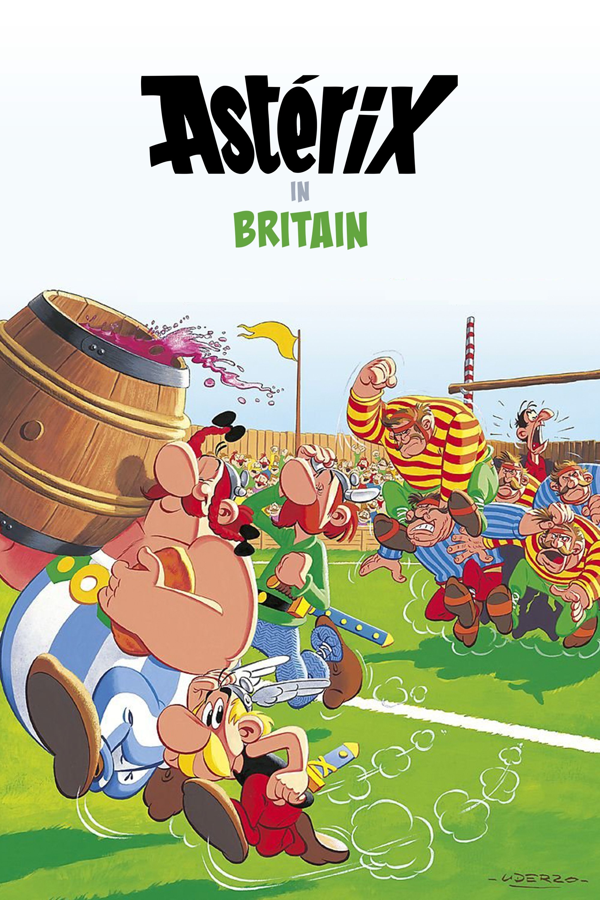Asterix in Britain poster