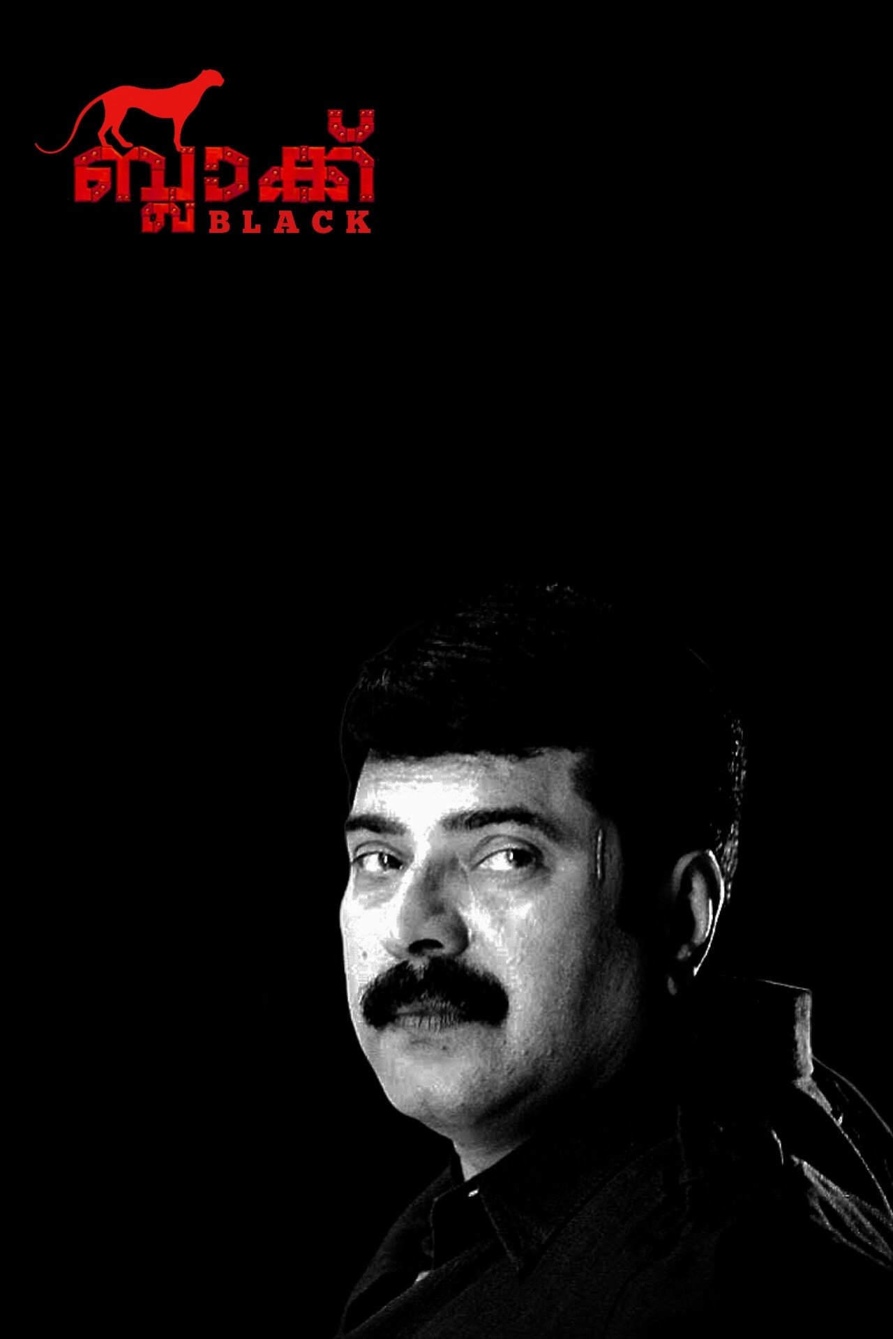 Black poster
