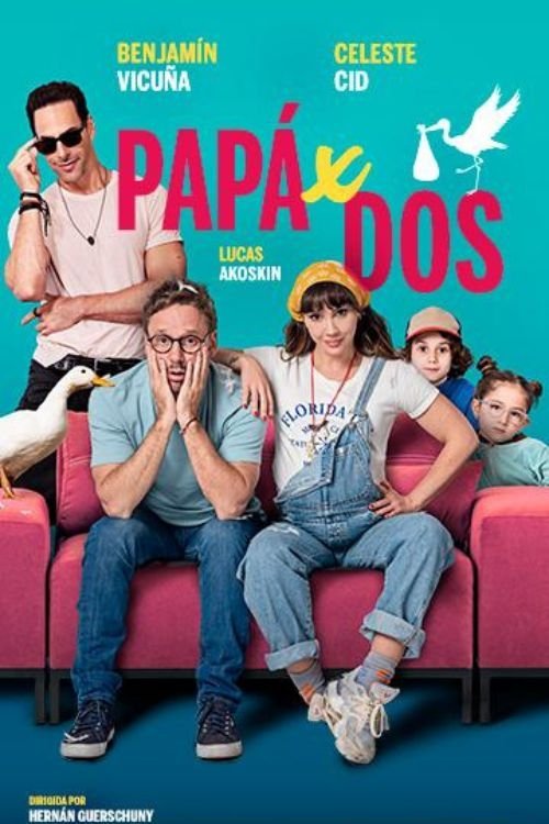 Papá x dos poster