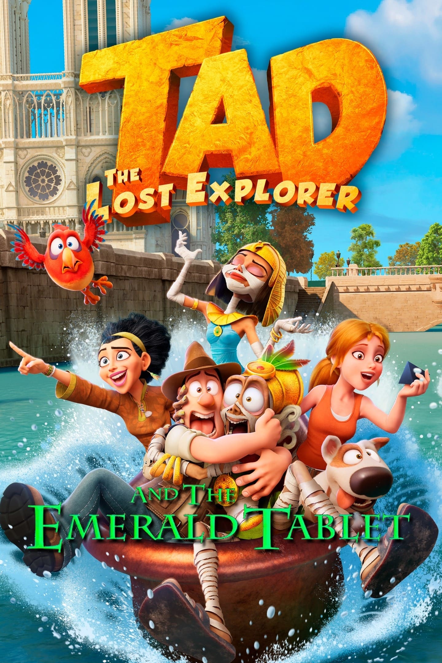 Tad, the Lost Explorer and the Emerald Tablet poster