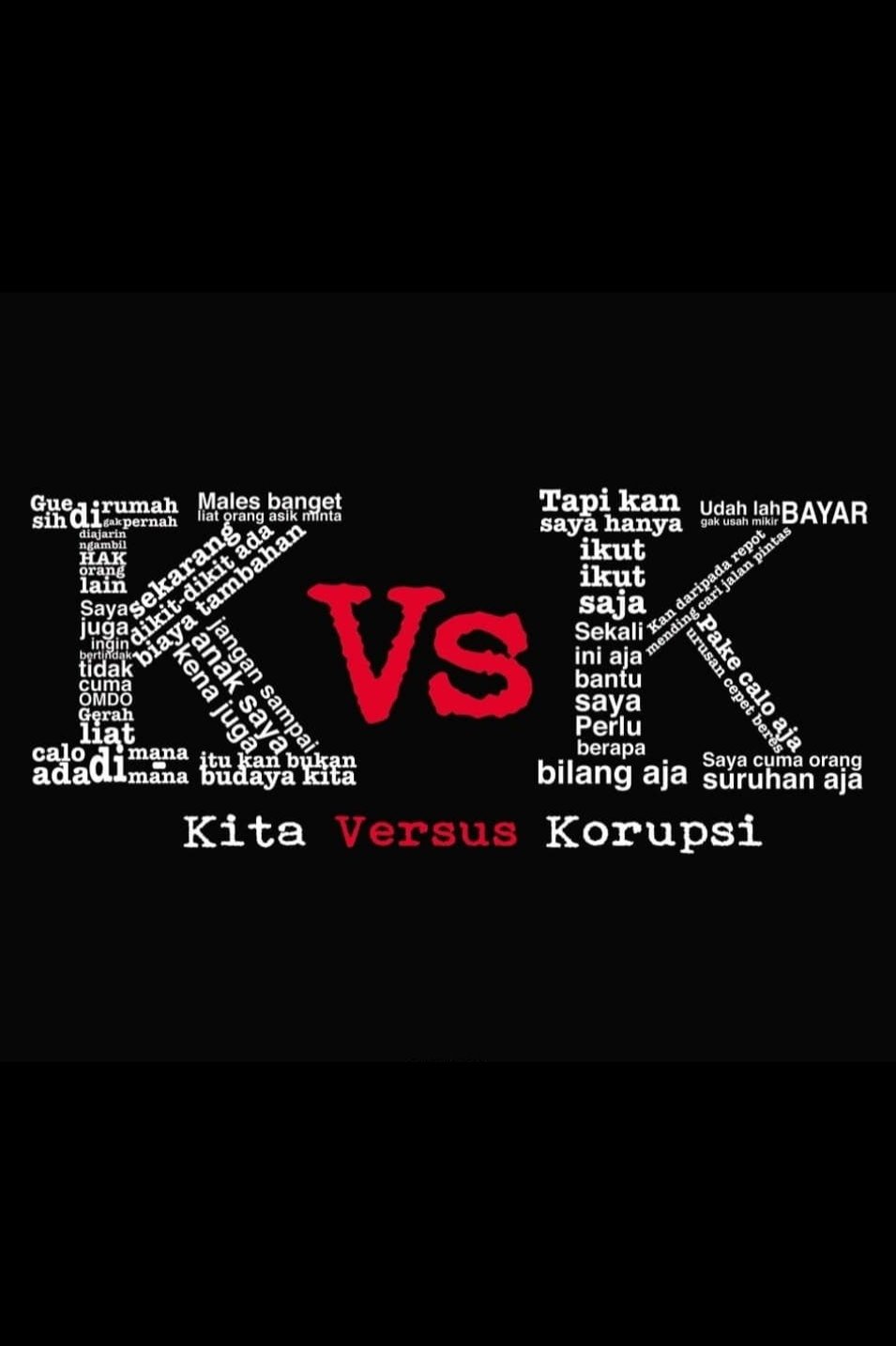 Us vs. Corruption poster